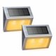 thumbnail image 1 of Luces solares XLUX S60 para escalones, terrazas, caminos y patios, paquete de 2, 1 of 7
