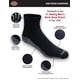 thumbnail image 2 of Calcetines Dickies Dri-Tech Moisture Control Quarter para hombre, negros, 2 of 6