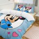 thumbnail image 1 of Minnie MouseCartoon Collection 3-Piece Comforter Set, Personalized Bedding Decor for Kids And Teens Bed Sheets, 1 of 5