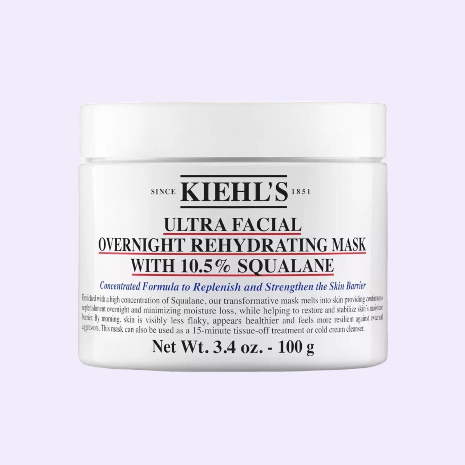 Kiehl's Crema Facial Ultra Para Todo Tipo De Pieles 1 Oz, Para Pieles Secas