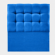 thumbnail image 3 of Respaldo De Cama 1 Plaza Valencia Felpa Azul, 3 of 4