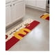 thumbnail image 3 of Set 2 Piezas Alfombra de Cocina Goma Antideslizante Diseño Estampado, 3 of 6