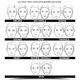 thumbnail image 4 of Gafas de bronceado Shield California Contour para bronceado en aerosol y rayos UV, 4 of 8