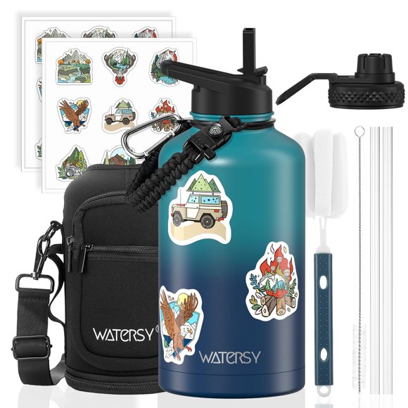 Botella de Agua WATERSY 1900 ml Aislada, a Prueba de Fugas