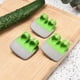 thumbnail image 5 of Pelador de frutas y verduras Kitchtic - Juego de 3 peladores de palma para cocina - Pelador de verduras de silicona con agarre de goma para los dedos para pelar fácilmente., 5 of 7