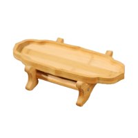 Magideal - Estante De Exhibición De , Bandeja Para Servir Postres, Platos De Bocadillos De Frutas Para Celebraciones , 1 Nivel