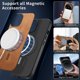 thumbnail image 3 of Magnetic Slim Case for Xiaomi 14 Ultra 5G with Camera Guard & Anti-Scratch Back Brown, 3 of 6