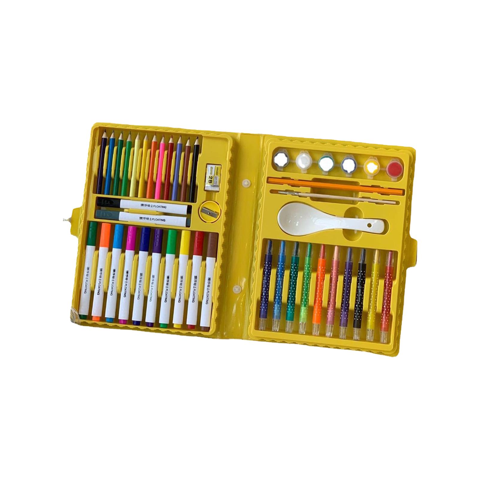 Magideal - 46X Bolígrafos De Dibujo Doodle Bolígrafos De Pintura Al Agua Para Niños Interesante Con Cuchara Para Niños Rotuladores Flotantes Para Tableros De