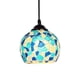 thumbnail image 1 of Dise?o De Mosaico De Luz Colgante Vintage Pantalla De Techo Colgante Vitral 5 #, 1 of 3