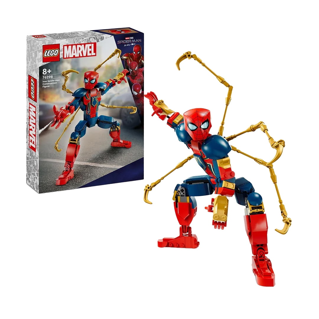 Lego Figura Para Construir: Iron Spider-man - 76298
