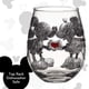 thumbnail image 4 of Copa de vino sin tallo plateada Buffalo Disney Mickey Minnie 600 ml, 4 of 7