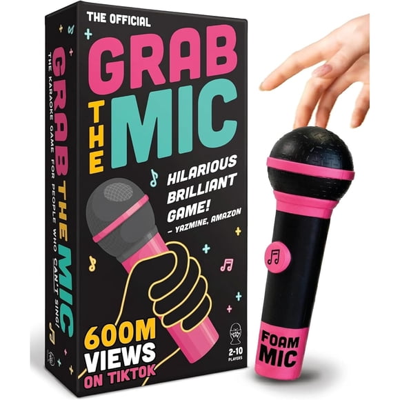 Juego de karaoke Lucky Egg Grab The Mic, 120 tarjetas