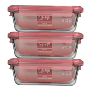 Keep - Hermetico Rectangular 1000 Ml, Producto Surtido