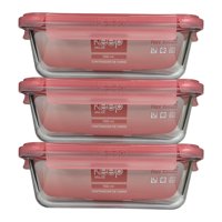 Keep - Hermético Rectangular Vidrio 1000Ml 1 Pieza, Color Surtido