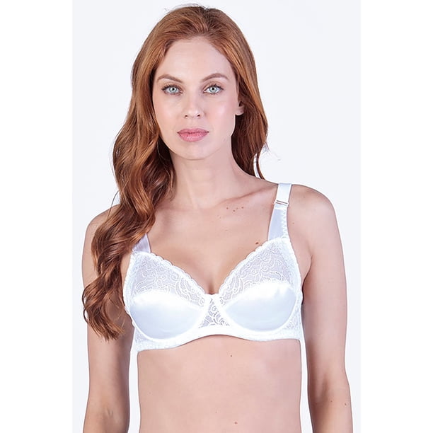 Sosten Microfibra Encaje Sin Arco Mujer LADY GENNY