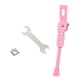 thumbnail image 5 of Pata De Cabra Para Bicicleta De Ni?os, Montaje Trasero, Bicicleta De Monta?a, Soporte Para Bicicleta De Exterior, 20 Pulgadas, Color Rosa, 5 of 5