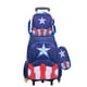 thumbnail image 1 of School Troilley Bag Set for boys School Trolley Backpack Set Lunch Bag School Wheeled Backpack for boys School Bookbag Rucksacks, 1 of 3