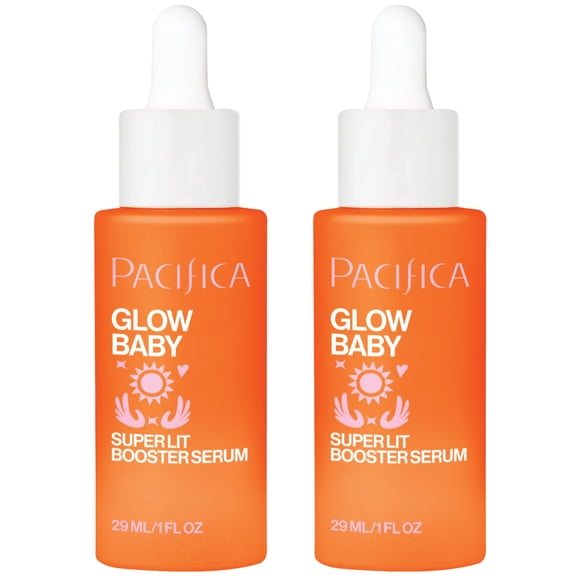 Suero facial Pacifica Glow Baby Pack de 2 Vitamina C y AHA