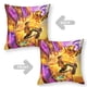 thumbnail image 2 of El Aprendiz del Tigre Fundas de almohada de terciopelo con tema, regalos de funda de almohada, decoración para el hogar, cojín de lanzar, regalo de cumpleaños para fans y parejas. 45cm x 45cm., 2 of 6