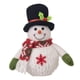 thumbnail image 3 of Figura De Muñeco De Nieve Navideño, Lindos Muñecos De Peluche Navideños Para Adultos, Adolescentes, Niños Y Niñas, Sombrero De Copa, 3 of 3