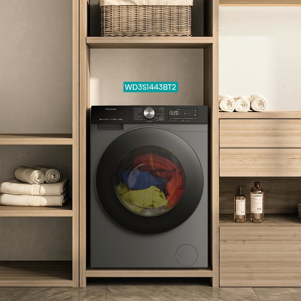 Hisense WD3S1443BT2 14/9 kg Titanium, foto 7