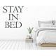 thumbnail image 2 of Decomural Stay In Bed Funny Bedroom WS-43923, 2 of 2