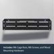 thumbnail image 4 of Soporte de pared para paneles de conexión StarTech.com, 2 U, con bisagras, 10 kg, 4 of 8