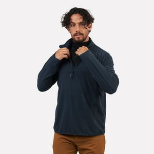 Polar Hombre Ultraligero Fleece Volca Azul Marino Atakama Outdoor