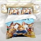 thumbnail image 5 of Peter Rabbit Conjunto de sábanas temático, trío de piezas, cómodo y amigable con la piel, diseño único, regalo de decoración para el hogar para familiares, amigos y fans,135cm *200cm, 5 of 6
