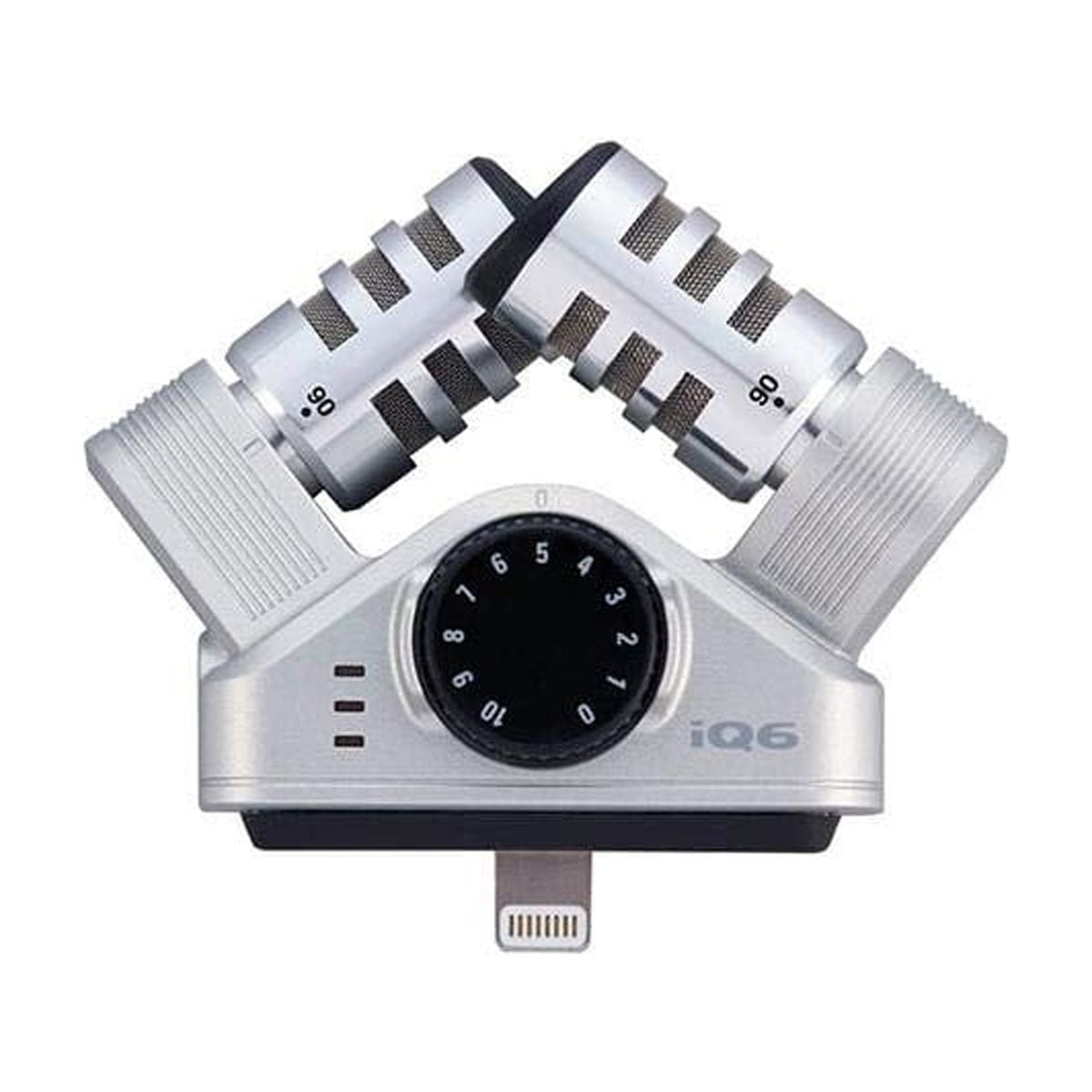 Micrófono Zoom Iq6 Ios Lighting Para Música, Vídeos Y Entrevistas