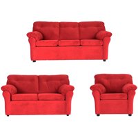 Muebles América - Living América 321 Tela Rojo