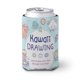 thumbnail image 1 of Kawaii Funda enfriadora de latas, aislante de bebidas para mantener frías o calientes, funda térmica plegable para latas, portabebidas reutilizable, 1 of 6