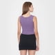 thumbnail image 2 of Polera Mujer Sin Mangas Tira Ancha Morado Corona, 2 of 5