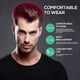 thumbnail image 3 of Gorra de terapia láser para el crecimiento del cabello de color ciruela para hombres y mujeres, 3 of 3