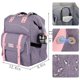 thumbnail image 4 of Mochila para portátil FALANKO para mujer de 17 pulgadas con puerto USB, color morado, 4 of 6