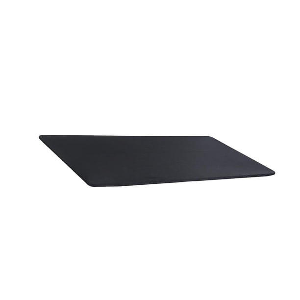 Funda elástica para mesa, Protector Rectangular de poliéster de 4 pies, mantel ajustable para banquete, interior, exterior, Picnic, decoración de even negro