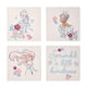 thumbnail image 1 of Set de lienzo para pared Idea Nuova Disney Princess, paquete de 4 unidades, 28 x 28 cm, 1 of 7