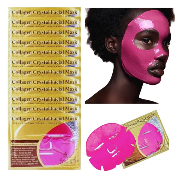 Mascarilla facial Nielies Collagen antienvejecimiento con colágeno y oro de 24 quilates