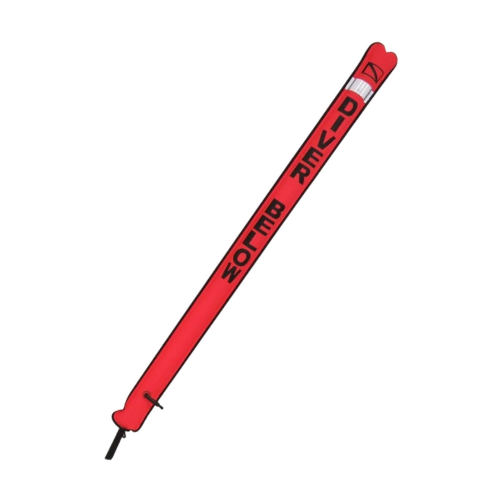 Magideal - Marcador De Superficie De Buceo Equipo De Engranaje De Flotación: Tubo De Señal De Buceo Enchufable, Actividades Para Actividades Al Aire Libre, Snork Rojo