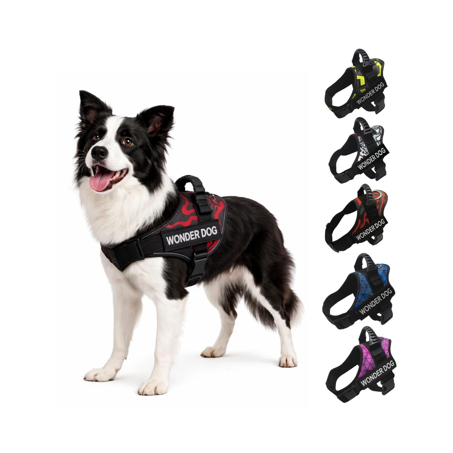 Genérico - Arnés Antitirones Pechera Perro Mediano Talla M Blanco M