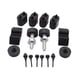 thumbnail image 4 of Kit de tapón de goma para ajustadores de capó, reemplaza a los accesorios de reparación para automóviles, fácil de instalar, conjunto Eb-p00001 para, 4 of 5