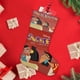 thumbnail image 4 of La Nueva Escuela del Emperador Tema: Calcetines de Navidad, fino lino blanco para colgar en escaleras y chimenea, decoración navideña para el hogar, regalo de Navidad.54cm×38cm, 4 of 5