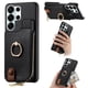 thumbnail image 1 of Funda FOXDOCK para Samsung Galaxy S26 Ultra Diseño con anillo, soporte, almacenamiento y protección RFID-negro, 1 of 6