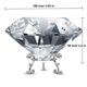 thumbnail image 2 of Escultura Adwikoso Diamante de Cristal 100 mm con Soporte, 2 of 6