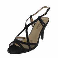 Sandalia Fiesta Negro Vía Franca