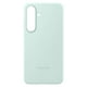 thumbnail image 1 of Funda protectora de silicona para Samsung Galaxy S25, color menta, 1 of 3