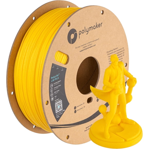 Filamento para impresora 3D POLYMAKER PolyLite LW-PLA 1,75 mm 800 g