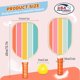 thumbnail image 5 of Set de palas de pickleball Sprypals de madera de primera calidad con bolas y bolsa, 5 of 8