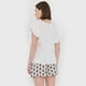 thumbnail image 2 of Blusa Mujer Vuelos Lino Blanco Corona, 2 of 5