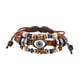 thumbnail image 5 of Pulsera De Cuero De PU Multicapa Pulsera De Ojo Azul De Estilo Vintage, 5 of 5